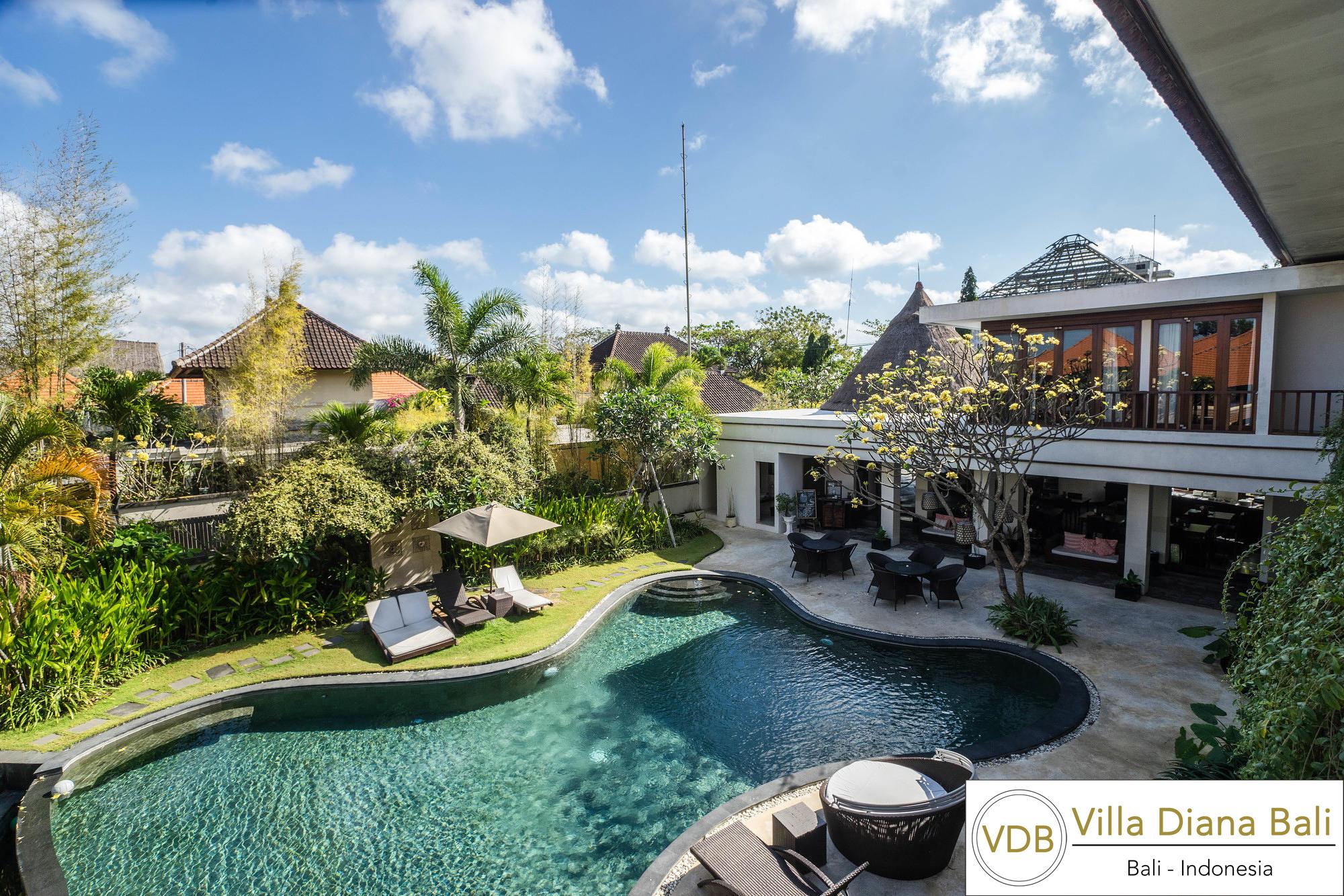 Villa Diana Bali Legian Exterior foto